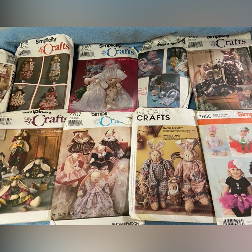 Simplicity Crafts Bunny / Costume Pattern Collection